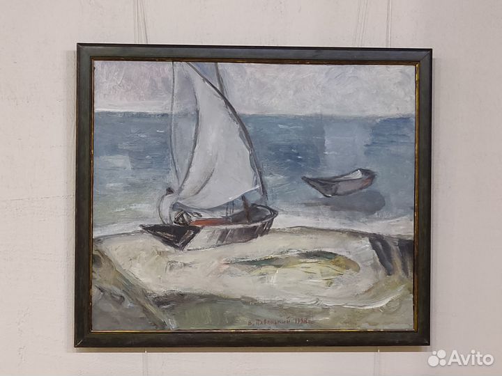 Соцреализм Павлоцкий В. Море, 5 картин, 50х60