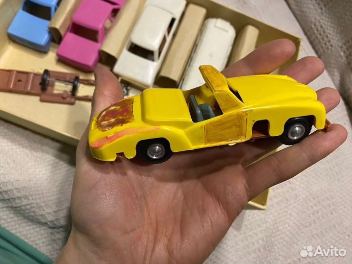 Автоконстуктор СССР машинки гонки игрушки