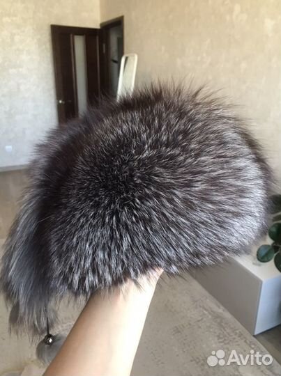 Шапка из чернобурки