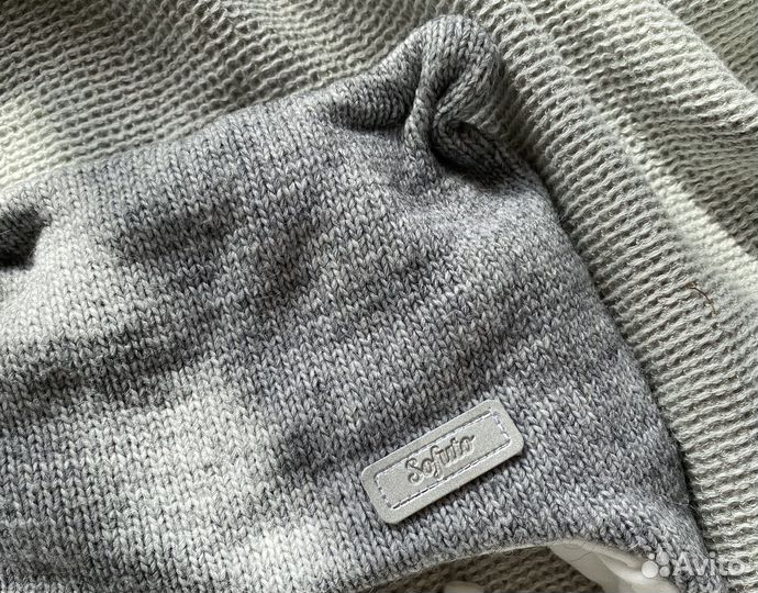 Шапка зимняя для новорожденных