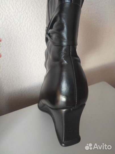 Ботиночки женские зимние нат. мех,нат. кожа, р41