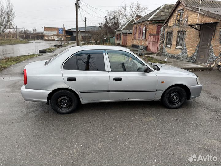 Hyundai Accent 1.5 МТ, 2002, 320 000 км