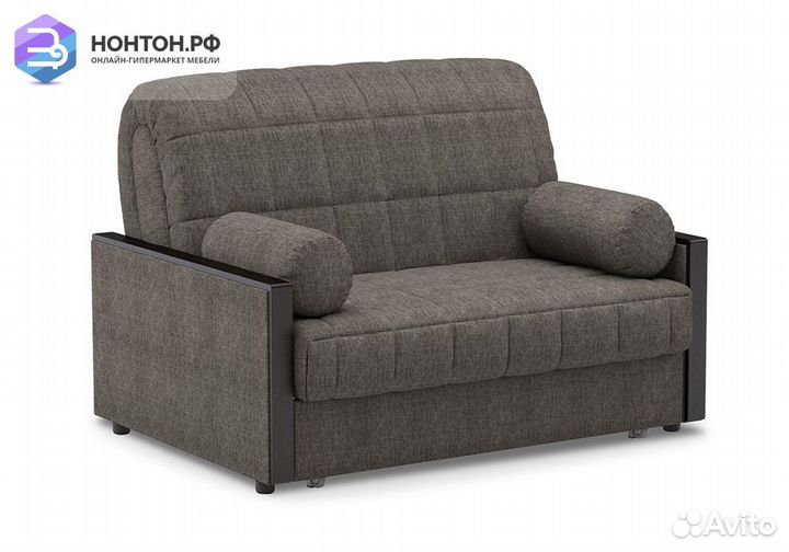 Диван аккордеон Милена коричневый