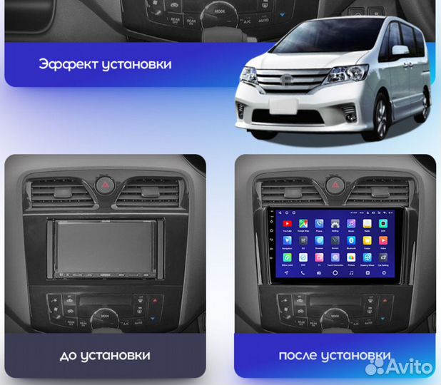 Магнитола Nissan Serena C26 Teyes