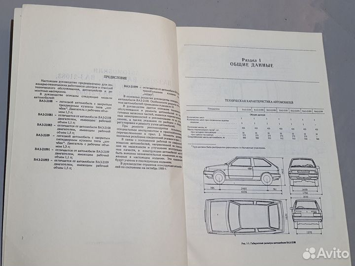 Книга Руководство по ремонту Ваз 2108-21099