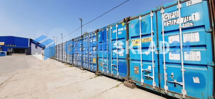 Большой контейнер складское помещение, 30 м²