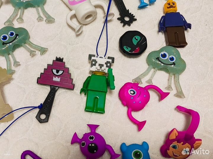 Игрушки из ленты пакетом