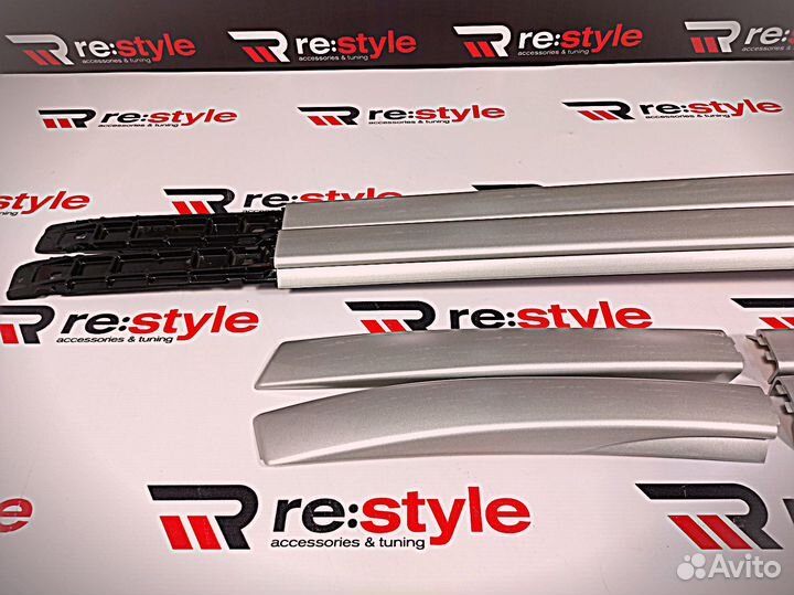 Рейлинги Mitsubishi Outlander с13г Серебро