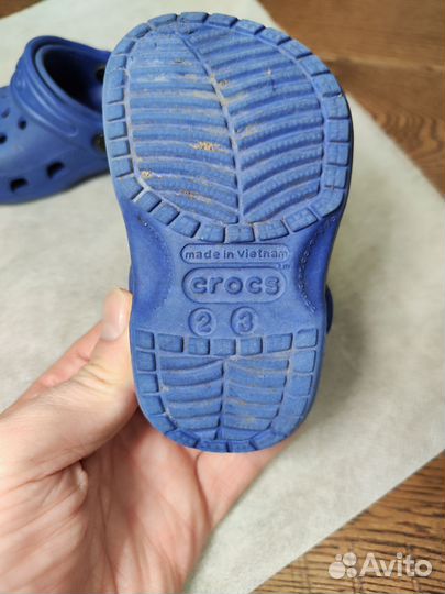 Тапочки crocs детские