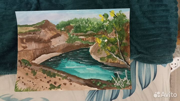 Картина акрилом