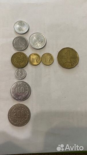 Монеты Уругвай старые