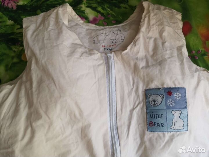 Спальный мешок детский зимний б/у