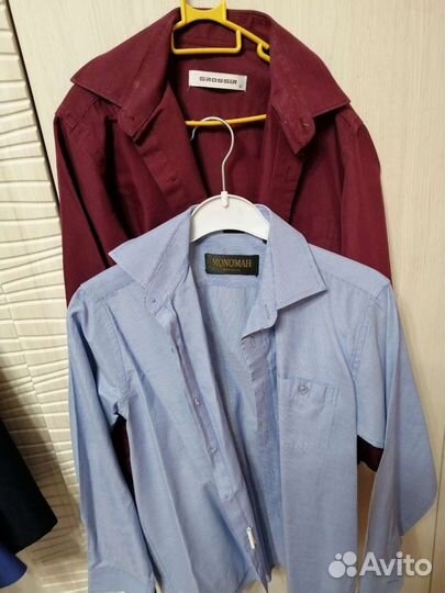 Рубашки школьные. С 31 по 34р