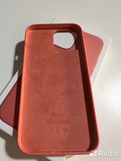 Чехол на iPhone 13 pro max magsafe pink pomelo