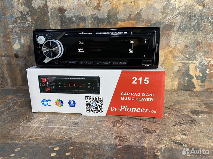 Магнитола Pioneer Bluetooth новая