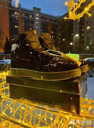 Кроссовки Nike Air Jordan тёплые (Арт.63206)