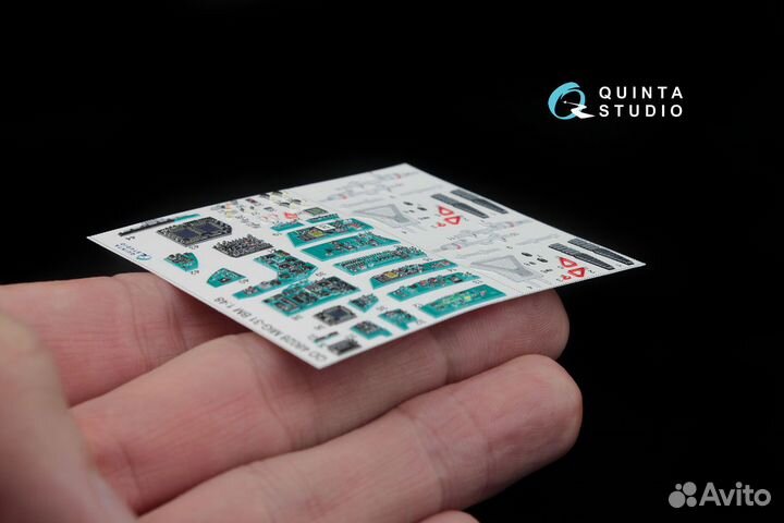 QD48028 3D Декаль интерьера кабины миг-31бм (для