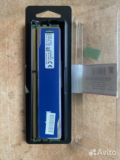 HyperX 4 гб DDR3 1333 мгц