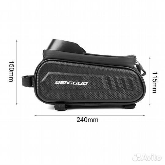 Аа45.Сумка велосипедная водонепроницаемая