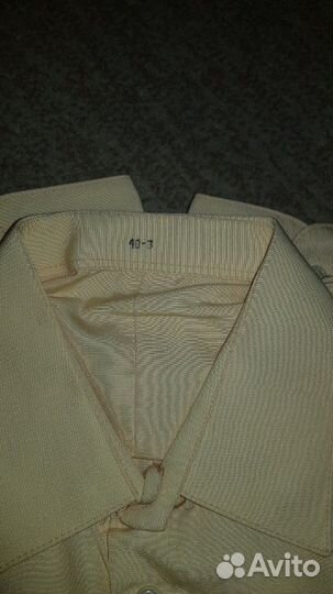 Рубашка вмф желтая