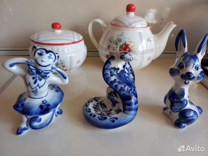 Фигурки Гжель «Символы года»