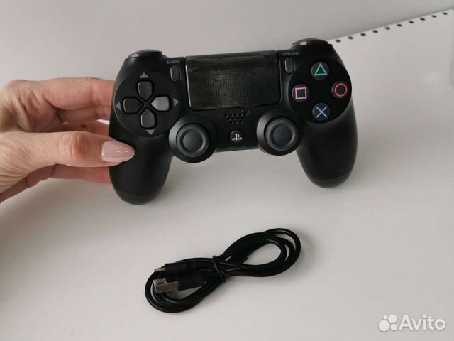 Джойстик для PS4 черный