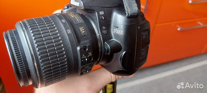 Зеркальный фотоаппарат Nikon D5000 с 18-55