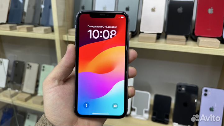 Родной АКБ 83 iPhone 11 sim+ Esim 128gb