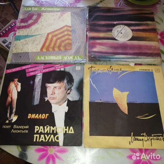 Виниловые пластинки СССР