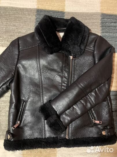 Куртка дубленка для девочки