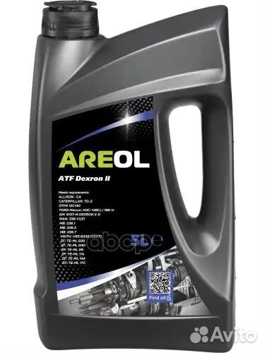 Areol ATF Dexron II (5L) жидк. для АКПП и гур
