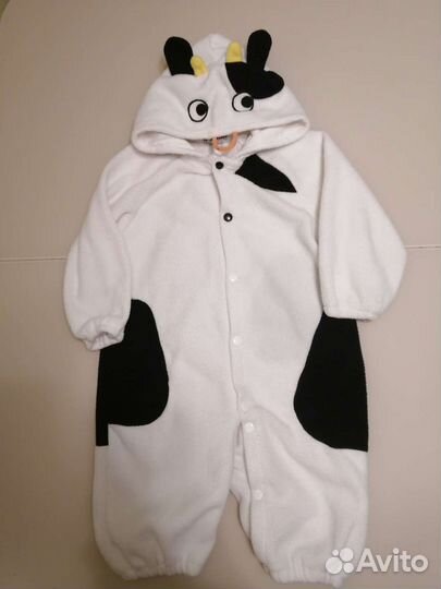 Костюм Коровка (кигуруми) р-р74-100см