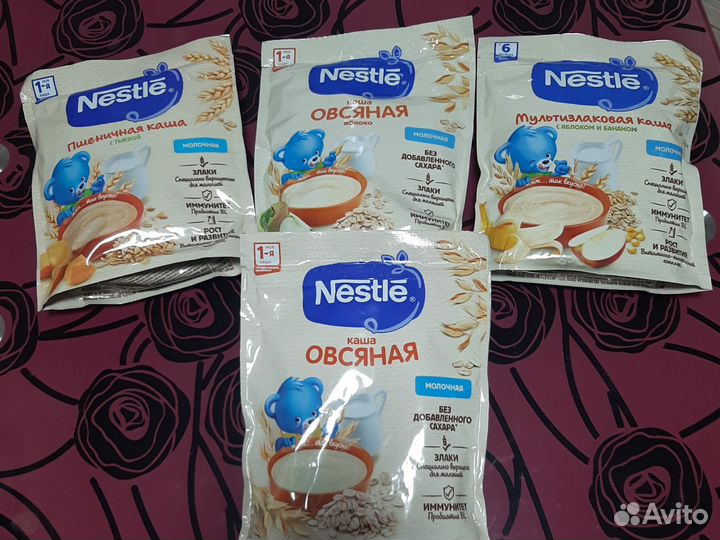 Детские каши нестле