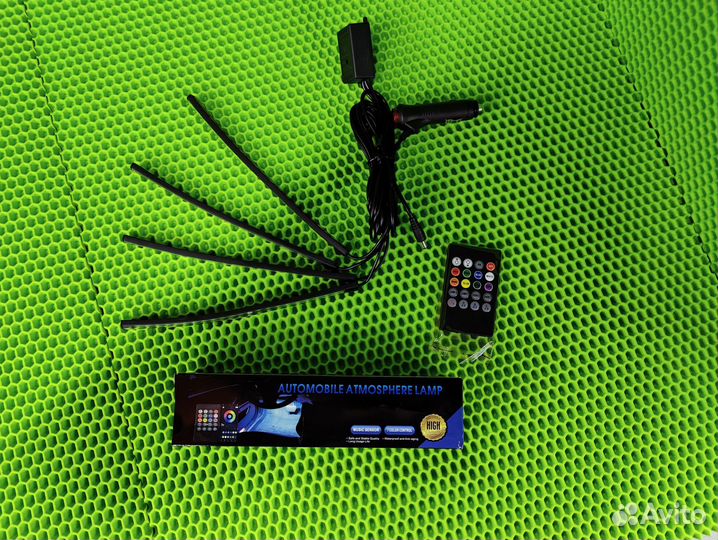 Подсветка салона автомобиля RGB