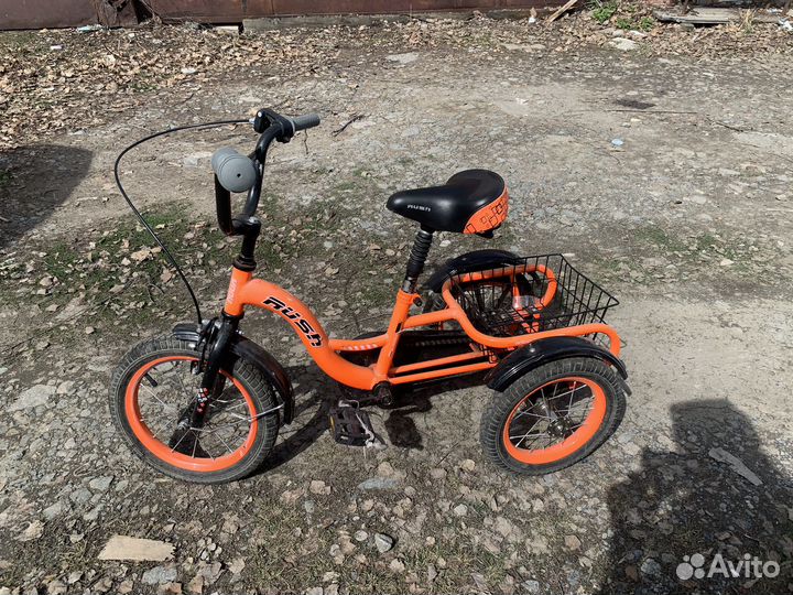 Велосипед детский 3х колесный