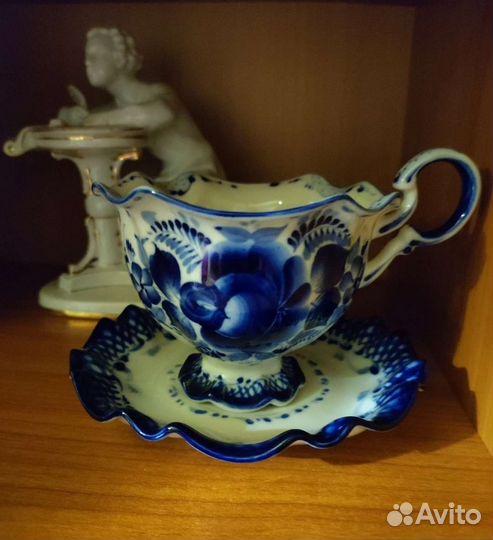 Чайные пары Гжель