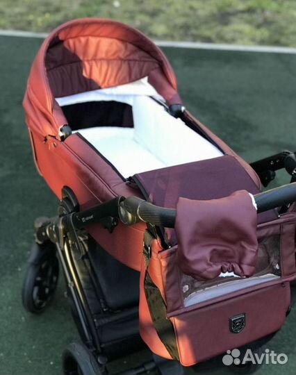 Коляска Adamex Belissa 2в1 + Автолюлька в подарок