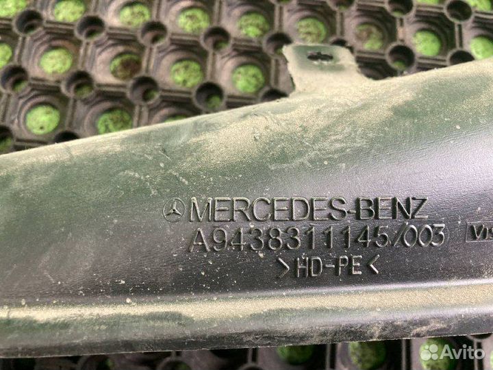 Воздуховод отопителя mercedes-benz actros MP II