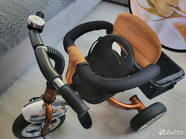 Детский трехколесный велосипед бу