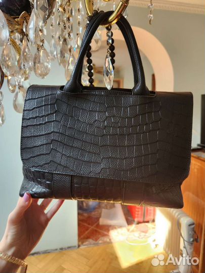 Сумка женская натуральная кожа бу