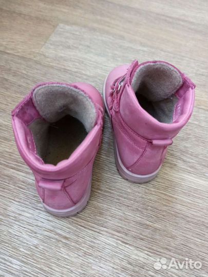 Ботинки демисезонные, для девочки 24 размер