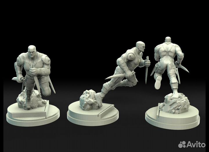 Диорама Days Gone, покрас