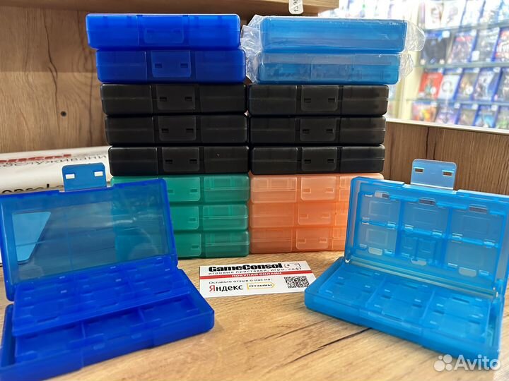 Кейс на 24 картриджи для Nintendo