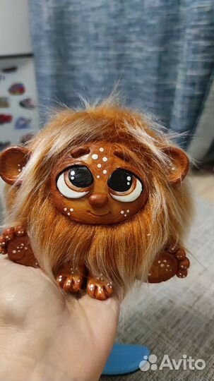 Пушистик игрушка ручная работа