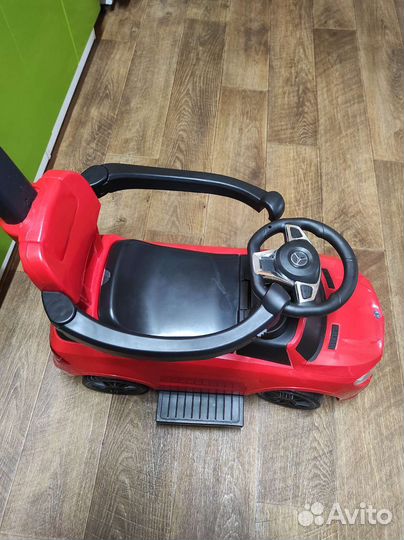 Детская машинка-каталка mercedes