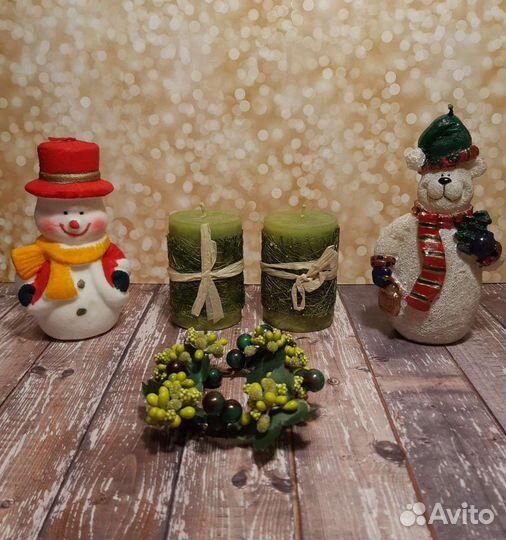 Свечи (много, одним лотом)