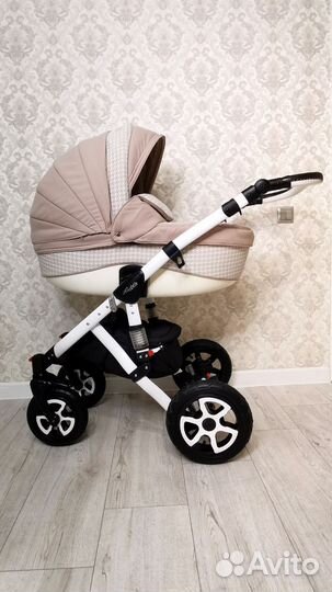Коляска adamex 3 в 1 в отличном состоянии