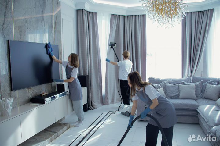 Клининг для бизнеса: Уборка офиса и коммерческой н