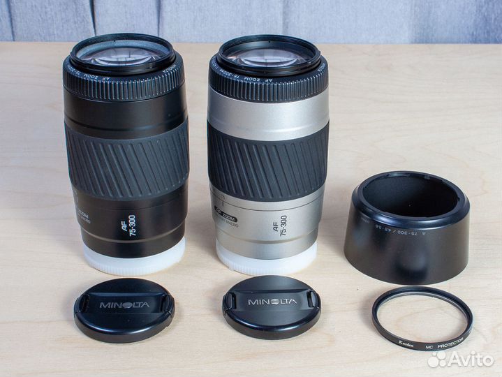 Объектив Minolta 75-300мм F4.5-5.6 (цена за шт)
