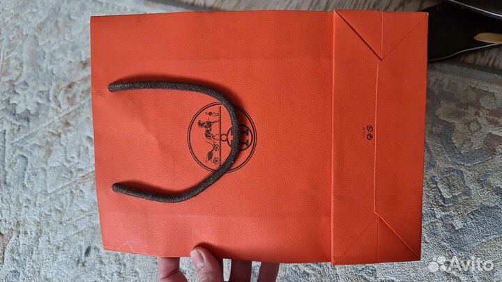 Бумажный пакет Hermes новый